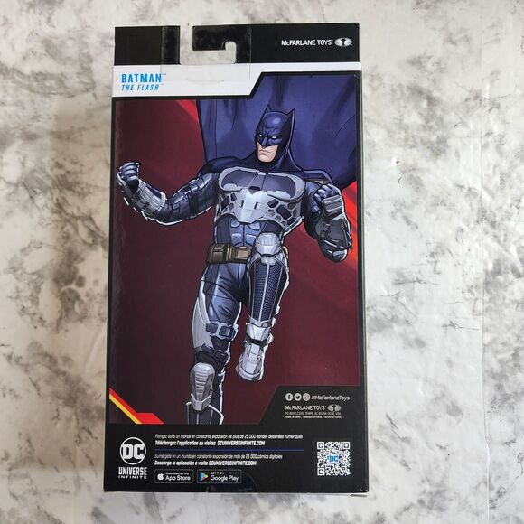 McFarlane Toys Batman The Flash Movie Platinum Edition 7" Figure - Picture 2 of 3